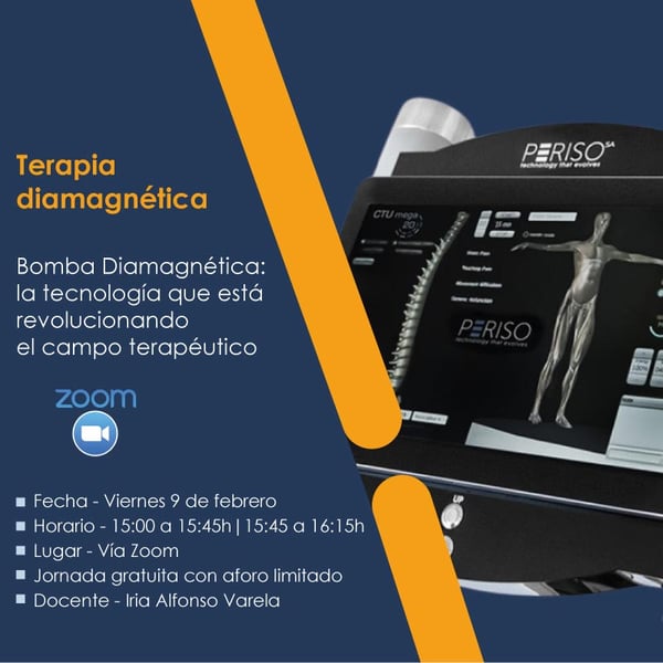 TERAPIA DIAMAGNÉTICA. BOMBA DIAMAGNÉTICA: A TECNOLOGIA QUE ESTÁ a REVOLUCIONAR O CAMPO TERAPÊUTICO - VIA ZOOM - 9-02-2024
