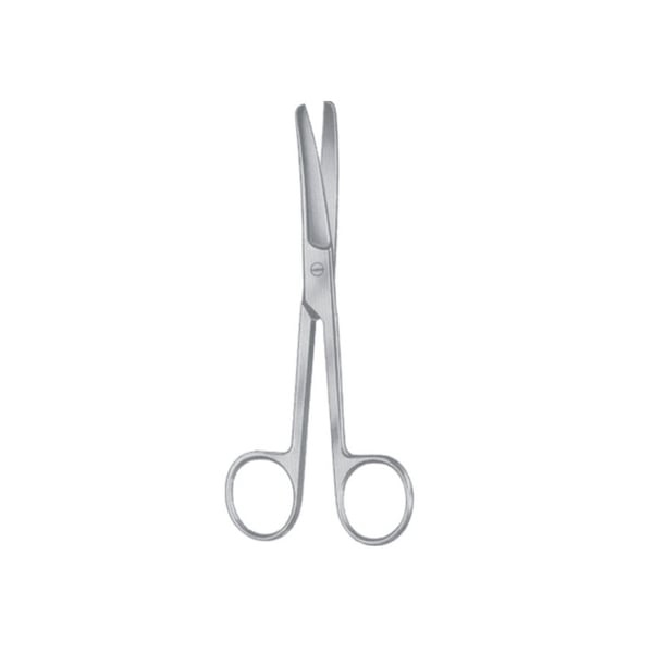 Tesoura Cirurgia Curva Ponta Roma / Roma Kinefis