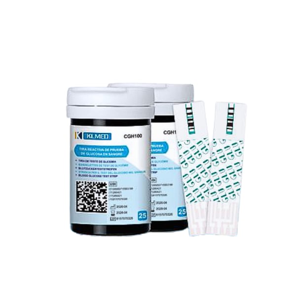 Atiras Reativas de Glicose para Medidor CGH11 (50 uds)