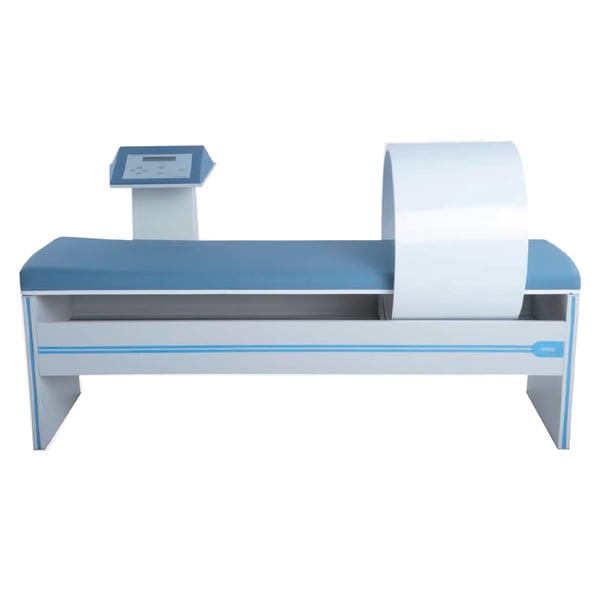 Equipa de magnetoterapia Varimag 4E: 4 saídas independentes, marquesa automatizada e solenoide de 73 cm