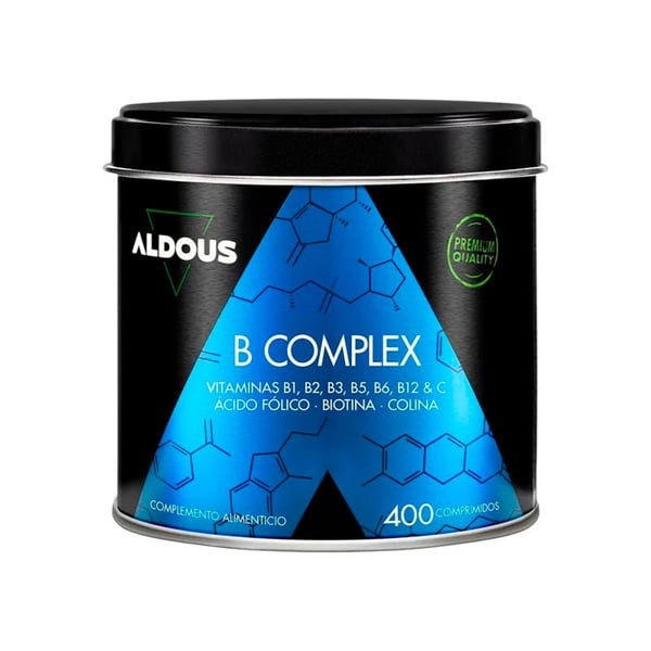 Vitamina B Complex com Vitamina C Aldous (400 comprimidos)