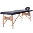 Marquesa plegable de madeira Kinefis Classic 3 - (Cor preta)