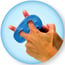 Hand Xtrainers Thera-Band: Ejercitador multifuncional para dedos, mãos, bonecas e antebrazos Hand Xtrainers Thera-Band: Ejercitador multifuncional para dedos, mãos, bonecas e antebrazos