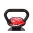 Kettlebell regulable até 9kg: Peso regulable com cabo ergonómico e base de borracha