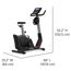 Bicicleta Estática Schwinn 180Ou com Resistência Magnética e Bluetooth Bicicleta Estática Schwinn 180Ou com Resistência Magnética e Bluetooth
