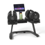 Suporte para Halteres BowFlex SelectTech com rack de entretenimento Suporte para Halteres BowFlex SelectTech com rack de entretenimento