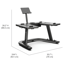 Suporte para Halteres BowFlex SelectTech com rack de entretenimento Suporte para Halteres BowFlex SelectTech com rack de entretenimento