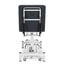 Marquesa elétrica de dois corpos Kinefis Polaris: Com respaldo proclive/declive de grande estabilidade com dois pistões e barra perimetral para ajuste de altura. Cor: cinza grafite Marquesa elétrica de dois corpos Kinefis Polaris: Com respaldo proclive/declive de grande estabilidade com dois pistões e barra perimetral para ajuste de altura. Cor: cinza grafite