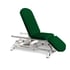 Marquesa el&eacute;trica para osteopatia: tr&ecirc;s corpos, com regula&ccedil;&atilde;o em altura, respaldo reclinable em negativo, Trendelenburg, portarrolos e rodas escamoteables (dois modelos dispon&iacute;veis) - Sem bra&ccedil;os: 62cm x 191cm - Estofado premium - Refer&ecirc;ncia: CE-2359-ARPC.62-PVC62
