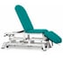 Marquesa hidr&aacute;ulica para osteopatia: cinco corpos, com respaldo reclinable em negativo, reposabrazos regulables e rodas escamoteables - Medidas: 191 cm X 62 cm - Refer&ecirc;ncia: CH-2150-AR.62-C62