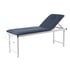 Marquesa Fixa Fix Coinfycare: Dois Corpos, Profissional para Fisioterapia e Massagem com Respaldo Ajustable e Estofado Antibacteriano - Modelos: Azul com estrutura branca - Refer&ecirc;ncia: FIXMT02.A10.WF