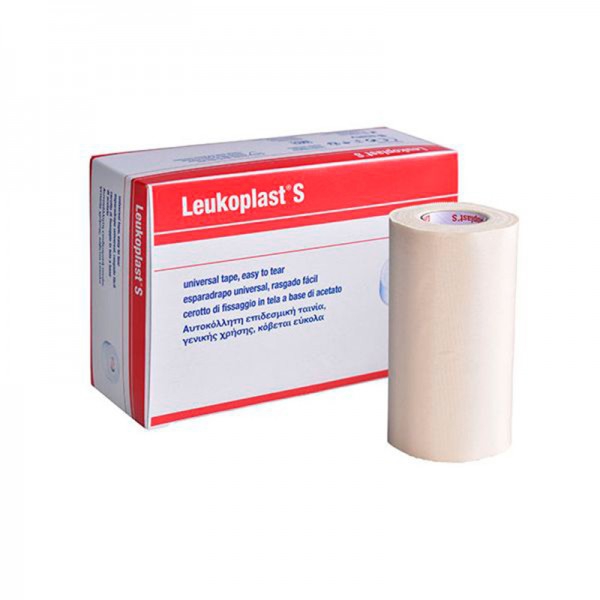 Leukoplast S Branco 10 m x 10 cm (caixa de 3 unidades) Leukoplast S Branco 10 m x 10 cm (caixa de 3 unidades)