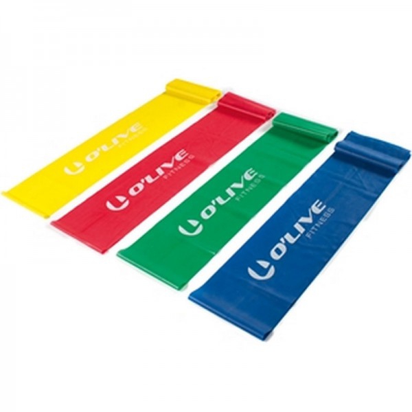 Bandas Elásticas Ou'Live de 2.50 metros: Ideal para acrescentar resistência a qualquer exercício Bandas Elásticas Ou'Live de 2.50 metros: Ideal para acrescentar resistência a qualquer exercício