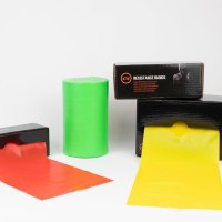 Bandas elásticas sem latex - 5,5 metros (diferentes cores - resistências) Bandas elásticas sem latex - 5,5 metros (diferentes cores - resistências)