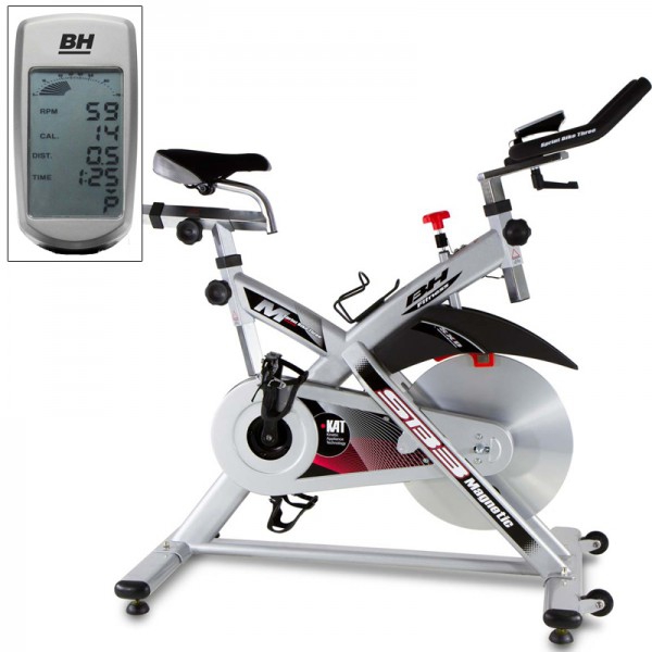Bicicleta indoor SB3 Magnetic BH Fitness: Sistema de travão magnético silencioso