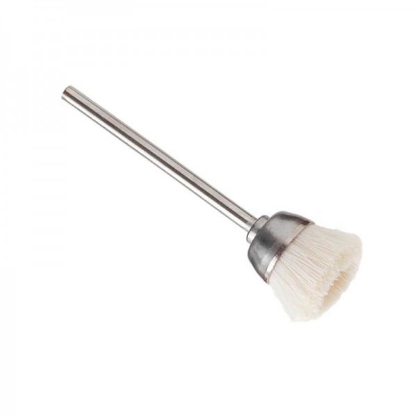 Escova Hatho montado em forma de taça com cabelo de cabra: Ideal para pulir e abrillantar todo o tipo de metais
