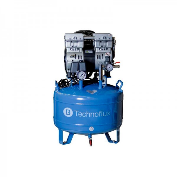 Compresor technoflux: 30 litros e uma cabeça de dois cilindros