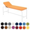 Camilla fixa ou Mesa de reconhecimento Kinefis, lacada em alvo epoxi, estofada em skai Optimal, 180x055x070 cm (cores disponíveis) Camilla fixa ou Mesa de reconhecimento Kinefis, lacada em alvo epoxi, estofada em skai Optimal, 180x055x070 cm (cores disponíveis)