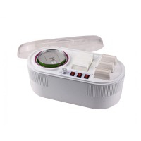 Fundidor de cera roll-on e lata Combiwax: Calentador de lata de 800 gramas e 3 cartuchos de cera Fundidor de cera roll-on e lata Combiwax: Calentador de lata de 800 gramas e 3 cartuchos de cera