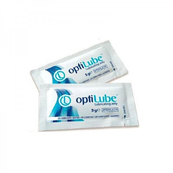 Gel lubrificante estéril Optilube sobres monodosis de 5gr