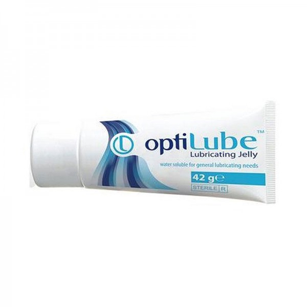 Gel Lubrificante Estéril Optilube Cano 42 gr: Ótima lubrificação, soluble em água, não engrasa
