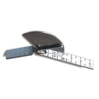 Goniómetro de Dedo Metálico (9 cm): Ideal para medições da categoria articular