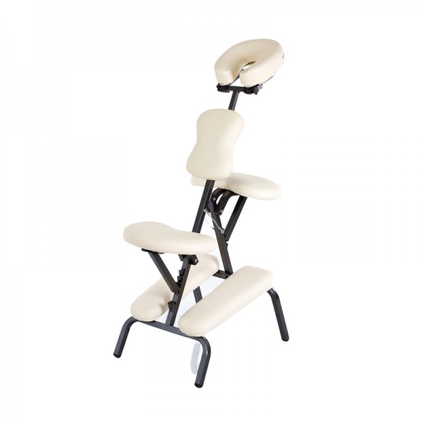 Cadeira multifuncional plegable de masaje Kinefis Relax (cores creme e negro)