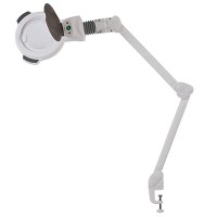 Candeeiro Lupa Zoom LED de cinco acréscimos com luz fria (baseie fixação por mordaza) Candeeiro Lupa Zoom LED de cinco acréscimos com luz fria (baseie fixação por mordaza)