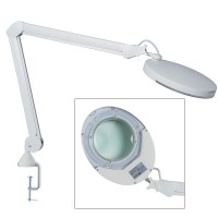 Candeeiro Lupa LED HF 8W com cinco acréscimos (diferentes ancoragens disponíveis) Candeeiro Lupa LED HF 8W com cinco acréscimos (diferentes ancoragens disponíveis)