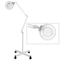 Candeeiro lupa de luz fluorescente Broad com três acréscimos (base rodable) Candeeiro lupa de luz fluorescente Broad com três acréscimos (base rodable)