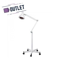 Candeeiro de infravermelhos com regulatório da intensidade: Ideal para fisioterapeutas e centros de estética (base rodable) - SEM CAIXA-  OUTLET Candeeiro de infravermelhos com regulatório da intensidade: Ideal para fisioterapeutas e centros de estética (base rodable) - SEM CAIXA-  OUTLET
