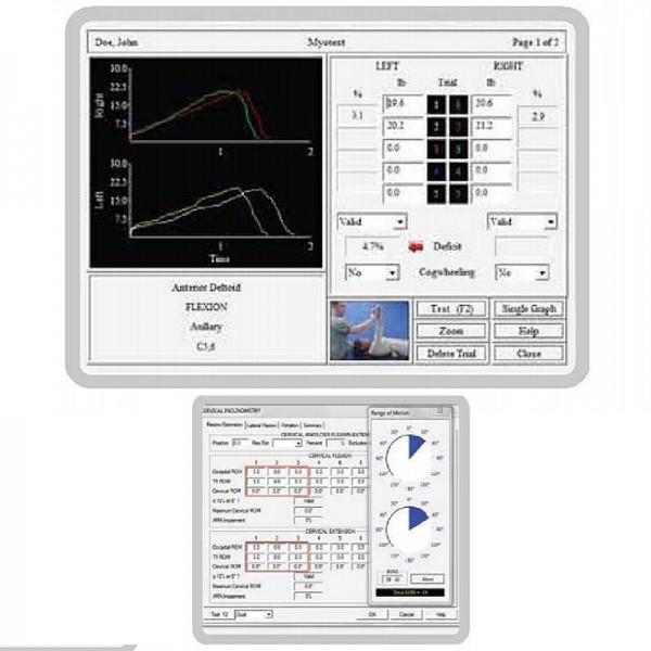 Software Clínico para Dinamómetro de Avaliação Músculo Esquelética MicroFET2 Software Clínico para Dinamómetro de Avaliação Músculo Esquelética MicroFET2