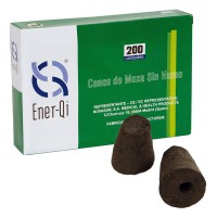 Moxa para agulha quente em cone sem fumaça (200 unidades) Moxa para agulha quente em cone sem fumaça (200 unidades)