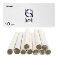 Moxa em charuto de artemísia pura com fumaça "Qing ai tiao" Ener-Qi (10 unidades): Ideal para moxibustión indireta Moxa em charuto de artemísia pura com fumaça "Qing ai tiao" Ener-Qi (10 unidades): Ideal para moxibustión indireta