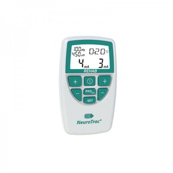 Eletroestimulador Neurotrac Rehab (TENS + EMS): 2 canais e 19 programas Eletroestimulador Neurotrac Rehab (TENS + EMS): 2 canais e 19 programas