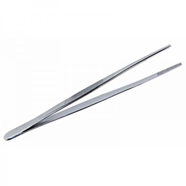 Pinza de Ponta Plana Grossa 12,5 cm: Ideal para auriculoterapia (aço inoxidável) Pinza de Ponta Plana Grossa 12,5 cm: Ideal para auriculoterapia (aço inoxidável)