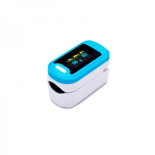Pulsioxímetro portátil digital: Com sensor integrado para a medição da saturação de oxigénio em sangue e o pulso cardíaco (sem funda)