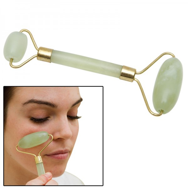 Rolo de Jade para Massagem Facial: Ideal para massagem facial, efeito antiarrugas, tensor e antiestrés Rolo de Jade para Massagem Facial: Ideal para massagem facial, efeito antiarrugas, tensor e antiestrés