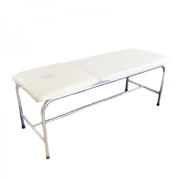 Lençóis descartáveis ajustables Kinefis em polipropileno de TNT de 30 gramas 80cm x 210cm (10 - 100 unidades) Lençóis descartáveis ajustables Kinefis em polipropileno de TNT de 30 gramas 80cm x 210cm (10 - 100 unidades)