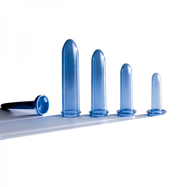 Set de dilatación vaginal Feminaform (inclui quatro dilatadores + cabo universal + lubrificante básico + estuche + instruções) Set de dilatación vaginal Feminaform (inclui quatro dilatadores + cabo universal + lubrificante básico + estuche + instruções)