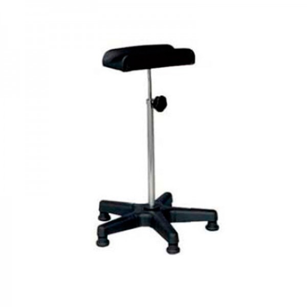 Suporte de perna sem articulação: para extrações de sangue, regulable em altura e peana PVC Suporte de perna sem articulação: para extrações de sangue, regulable em altura e peana PVC