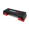 Step Reebok com Plataforma Antiderrapante Vermelho/Negro 98 cms: Ajustable a 3 alturas