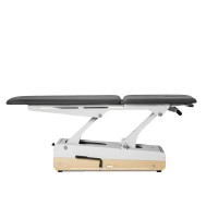 Marquesa hidráulica Swop 2L Pró Hydro Physio: com cabeça longa com dois pistões, duas alavancas para regular altura e 4 rodas com giro 360º Marquesa hidráulica Swop 2L Pró Hydro Physio: com cabeça longa com dois pistões, duas alavancas para regular altura e 4 rodas com giro 360º