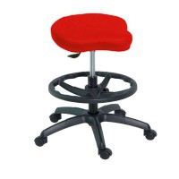 Banco alto Kinefis Economy tipo bicicleta sem respaldo: Altura de 59 - 84 cm, elevação a gás e aro reposapiés (Várias cores disponÃveis) Banco alto Kinefis Economy tipo bicicleta sem respaldo: Altura de 59 - 84 cm, elevação a gás e aro reposapiés (Várias cores disponÃveis)