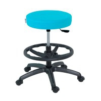 Banco alto Kinefis Economy: Altura de 59 - 84 cm com aro reposapiés (Várias cores disponíveis) Banco alto Kinefis Economy: Altura de 59 - 84 cm com aro reposapiés (Várias cores disponíveis)