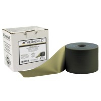 Thera Band Latex Free 22,9 metros: Fitas sem Látex de Resistência Olímpica - Cor Oro Thera Band Latex Free 22,9 metros: Fitas sem Látex de Resistência Olímpica - Cor Oro