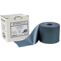 Thera Band Latex Free 22,9 metros: Fitas sem Látex de Resistência Atlética - Cor Prata Thera Band Latex Free 22,9 metros: Fitas sem Látex de Resistência Atlética - Cor Prata