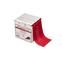 Thera Band Latex Free 22,9 metros: Fitas sem Látex de Resistência Média - Cor Vermelha Thera Band Latex Free 22,9 metros: Fitas sem Látex de Resistência Média - Cor Vermelha