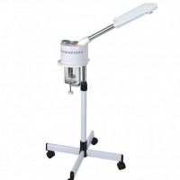 Vaporizador facial com ozónio Sky: Equipado com temporizador e cabeça giratória (capacidade 0,7 litros) Vaporizador facial com ozónio Sky: Equipado com temporizador e cabeça giratória (capacidade 0,7 litros)