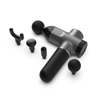 Pistola de masaje portátil Mast: inclui 4 cabeças intercambiáveis e 6 velocidades de masaje